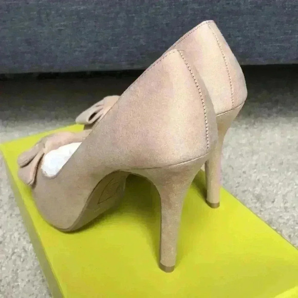 Free Gift With Purchase—Suede Peep Toe Pump - Picture 3 of 6